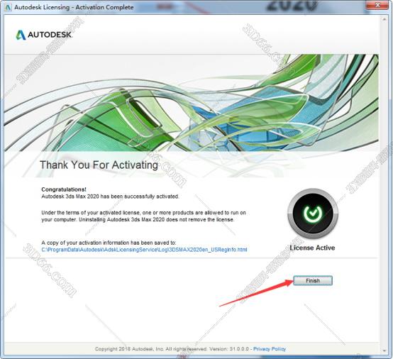 3dmax2020【3dsmax2020】官方中文（英文）破解版安裝圖文教程、破解注冊(cè)方法